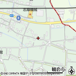 京都府福知山市観音寺470周辺の地図