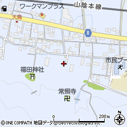 京都府綾部市大島町穴見周辺の地図