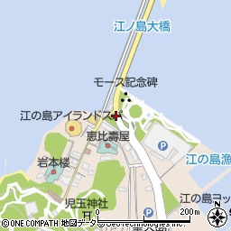 江ノ島周辺の地図