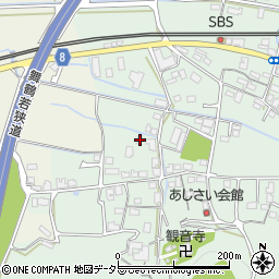 京都府福知山市観音寺387周辺の地図