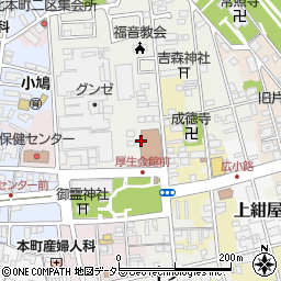 京都府福知山市中ノ町周辺の地図