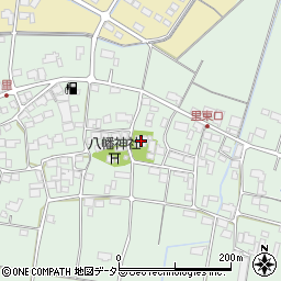 益法寺周辺の地図