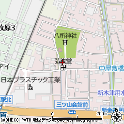 愛知県小牧市東田中229周辺の地図
