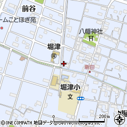 岐阜県羽島市堀津町2271周辺の地図