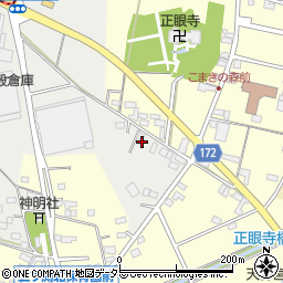 愛知県小牧市三ツ渕原新田255周辺の地図