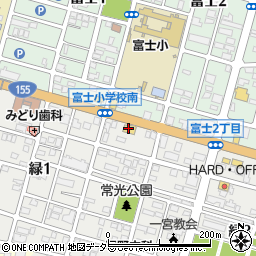 しゃぶしゃぶブッフェ しゃぶ葉 一宮緑店周辺の地図