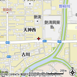 愛知県一宮市三条天神西28周辺の地図