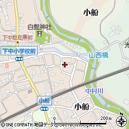神奈川県小田原市小船1218周辺の地図