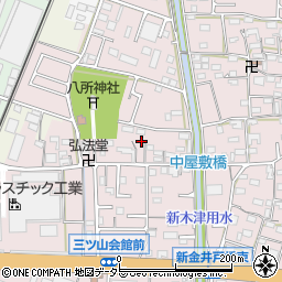 愛知県小牧市東田中240周辺の地図