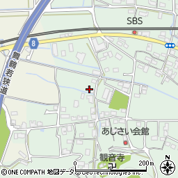 京都府福知山市観音寺322周辺の地図