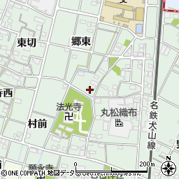 愛知県一宮市千秋町加納馬場三本木812周辺の地図