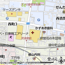 大阪じゅうべいバザールタウン綾部店周辺の地図