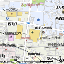 ワッツウィズ　綾部バザールタウンアスパ店周辺の地図