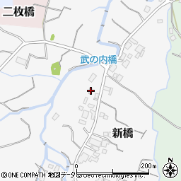 静岡県御殿場市新橋152周辺の地図