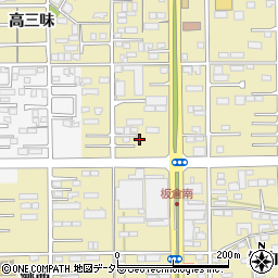 愛知県一宮市三条山29-7周辺の地図