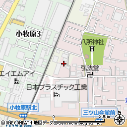 愛知県小牧市東田中29周辺の地図