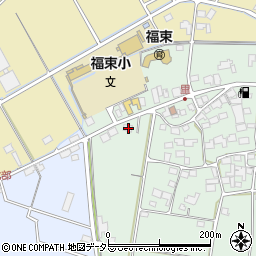岐阜県安八郡輪之内町里1052周辺の地図
