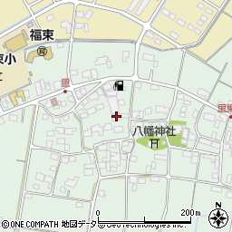 岐阜県安八郡輪之内町里941周辺の地図