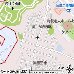 愛知県春日井市神屋町1390-185周辺の地図