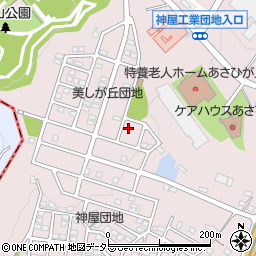 愛知県春日井市神屋町1390-231周辺の地図