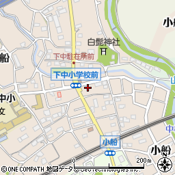 神奈川県小田原市小船1263周辺の地図