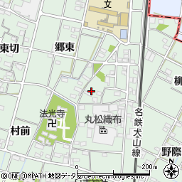 愛知県一宮市千秋町加納馬場三本木779周辺の地図