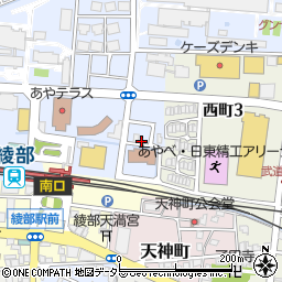 京都府綾部市青野町（東馬場下）周辺の地図