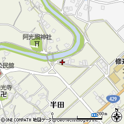 京都府福知山市半田683周辺の地図