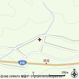岐阜県恵那市上矢作町1685周辺の地図