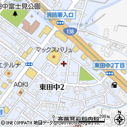安田内科小児科医院周辺の地図