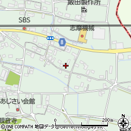 京都府福知山市観音寺451周辺の地図