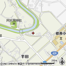 京都府福知山市半田676周辺の地図