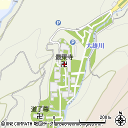 大雄山最乗寺尚宝殿周辺の地図