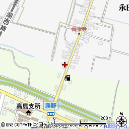 滋賀県高島市永田379周辺の地図