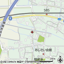 京都府福知山市観音寺321周辺の地図