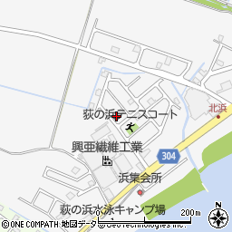 滋賀県高島市永田72周辺の地図