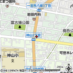 太陽生命保険一宮支社周辺の地図