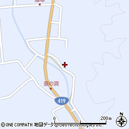 岐阜県瑞浪市陶町大川656周辺の地図