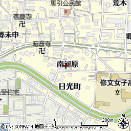 愛知県一宮市大和町馬引南河原2334周辺の地図