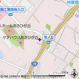 愛知県春日井市神屋町1287周辺の地図
