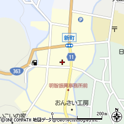 大菩薩殿周辺の地図