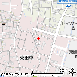 愛知県小牧市東田中2176周辺の地図