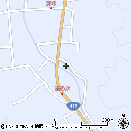 岐阜県瑞浪市陶町大川674周辺の地図