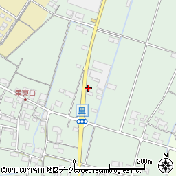 岐阜県安八郡輪之内町里382周辺の地図