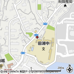 梅田町内会館周辺の地図