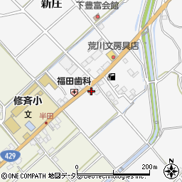 福知山新庄郵便局周辺の地図
