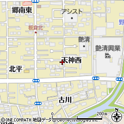 愛知県一宮市三条天神西13-2周辺の地図