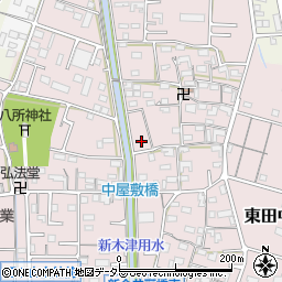 愛知県小牧市東田中2638周辺の地図