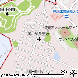 愛知県春日井市神屋町1390-217周辺の地図