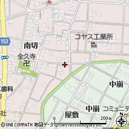 愛知県一宮市北小渕南切1324周辺の地図
